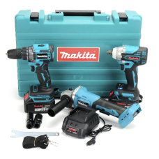 Набір акумуляторного існтрументу 3в1 АКБ Makita 48V (Ударний шуруповерт + Болгарка + Гайковерт) Макіта