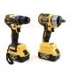 Набір акумуляторного інструменту 3в1 DeWalt 36V (шуруповерт + кутова шліфувальна машина + гайковерт)
