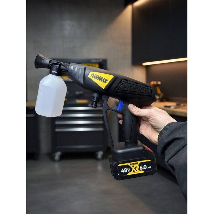 Акумуляторна мийка DeWalt DCPW1012B (48V, 6Ah, 26bar), АКБ мийка Девольт