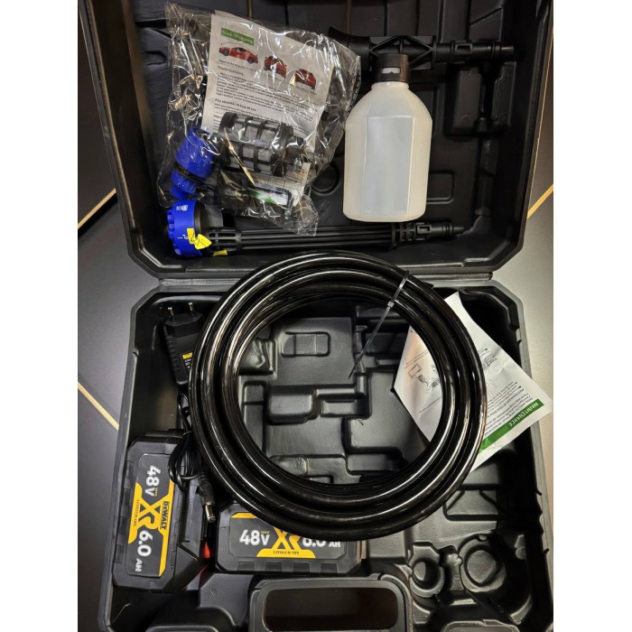 Акумуляторна мийка DeWalt DCPW1012B (48V, 6Ah, 26bar), АКБ мийка Девольт