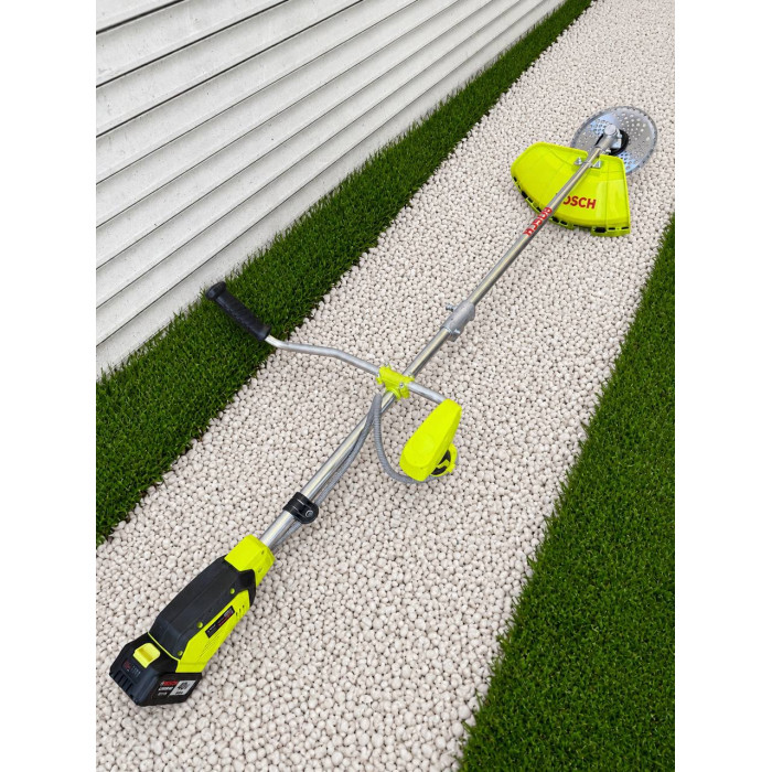 Коса акумуляторна Bosch GRT 48V, безщіткова , електрокоса, бензокоса, Бош тример 2 акб