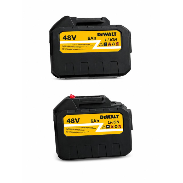 Набір 3в1 АКБ DeWalt 48V 6А зі змащенням ланцюга (Пила DCM160HN + Секатор DCMPP540P1 Digital + штанга 3 м)