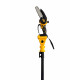 Набір 3в1 АКБ DeWalt 48V 6А зі змащенням ланцюга (Пила DCM160HN + Секатор DCMPP540P1 Digital + штанга 3 м)